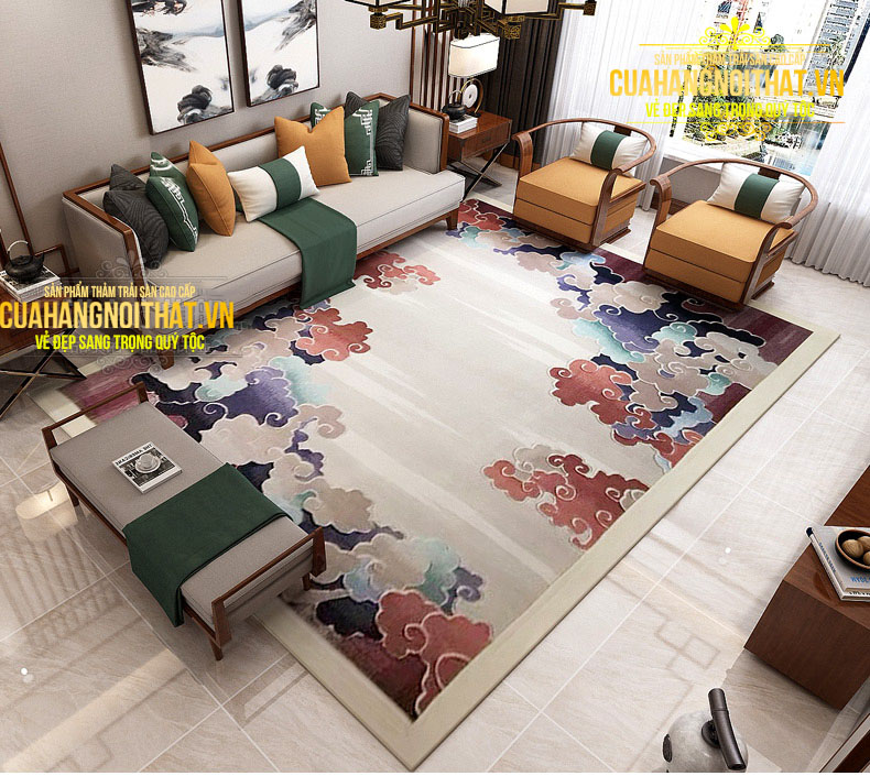 Thảm trải sàn đẹp là tấm thảm phù hợp với các đồ nội thất xung quanh!