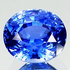 Đá Sapphire màu xanh
