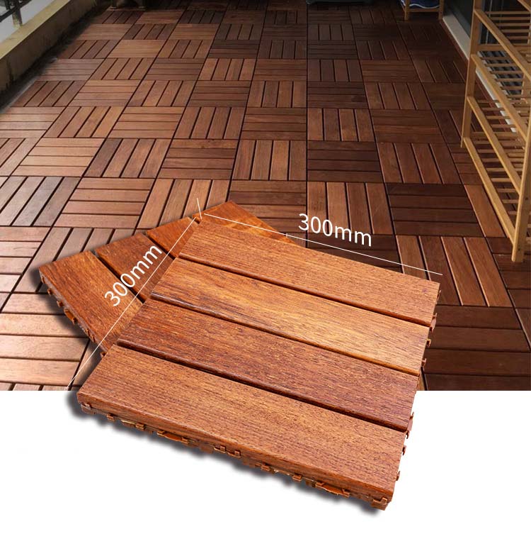 Sàn gỗ ngoài trời vỉ vuông