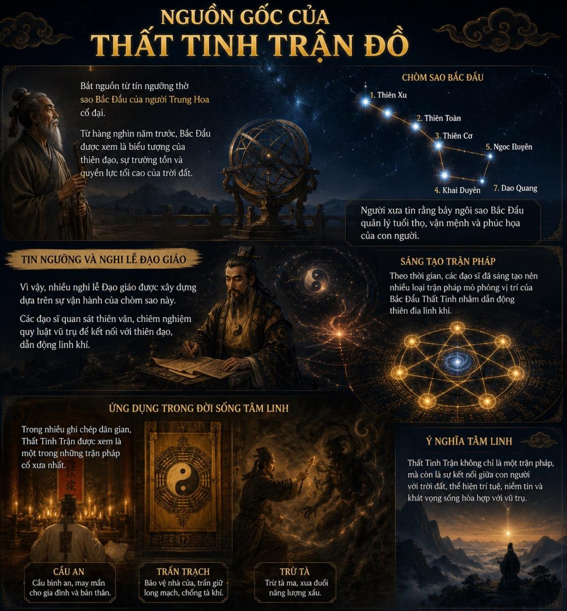 Nguồn gốc của thất tinh trận đồ