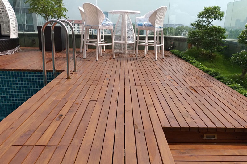 Sàn gỗ Sồi biến tính
